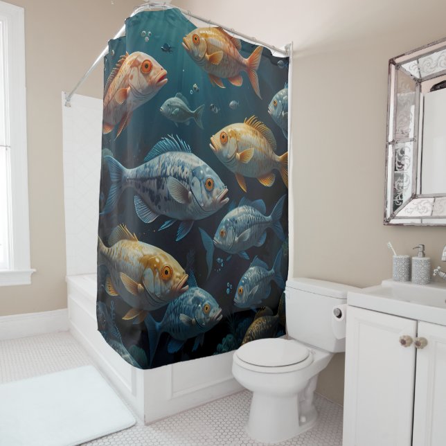 Fish's in the sea bathroom (In Situ)