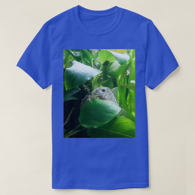 Fishtank photography aquarium fish and plant T-Shirt (Design Front)