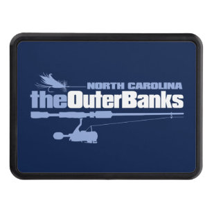 fishwhisperer Outer Banks Trailer Hitch Cover