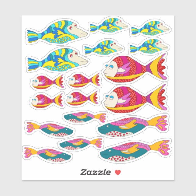 FISHY Decals! (Sheet)