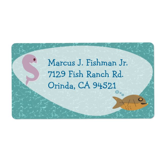 Fishy Fifties Label (Front)