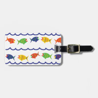 Fishy Luggage Tag