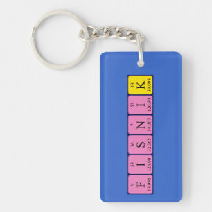 Fisnik periodic table name keyring