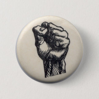 Fist 2 Inch Round Button