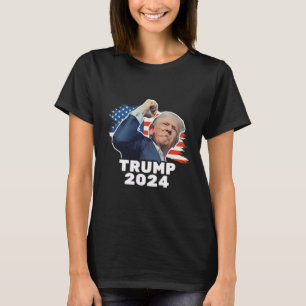 Fist Bump 2024 President Red  T-Shirt
