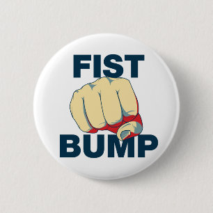 Fist Bump 2 Inch Round Button