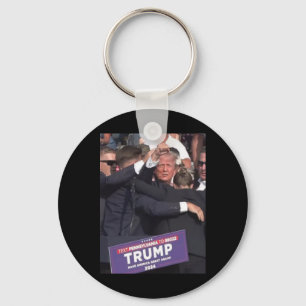 Fist Bump After Being Shot Premium Scoop  Keychain
