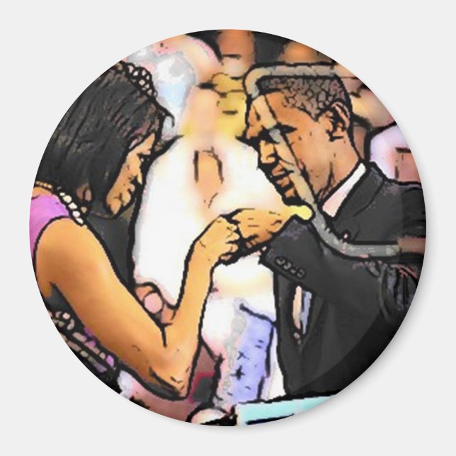 Fist Bump Magnet (Front)