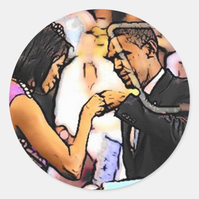 Fist Bump Sticker (Front)