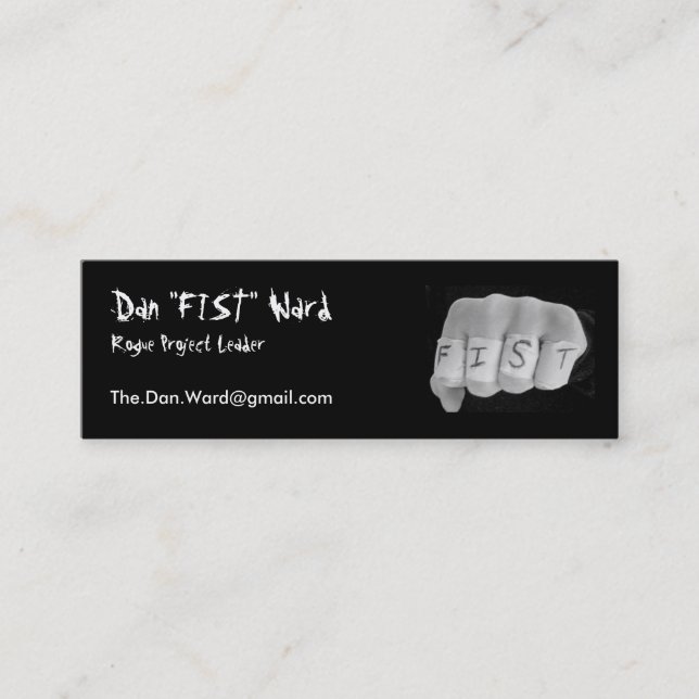 FIST cards (Front)