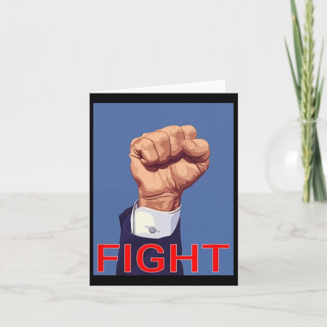 Fist. Fight Fight Fight  Card (Front)