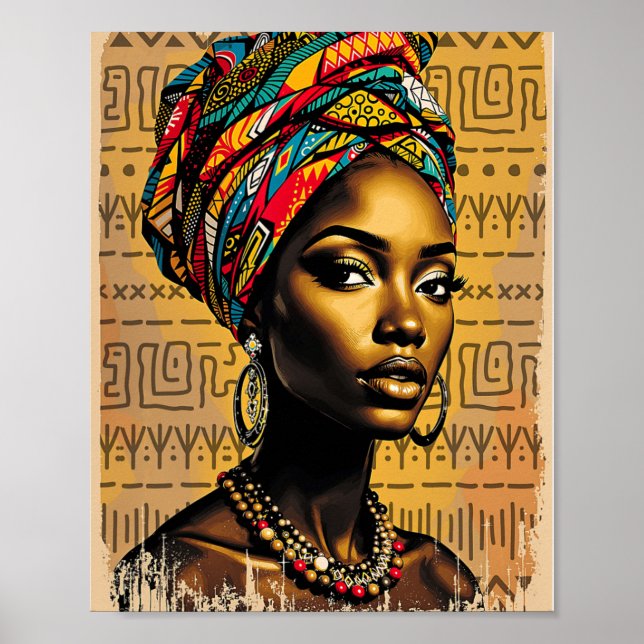 Fist Hands Black History Black History Is American Poster (Front)