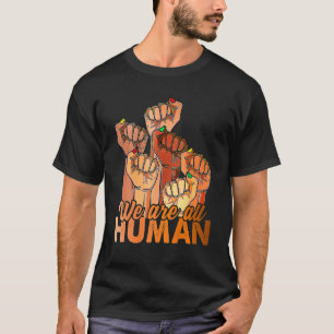Fist Hands Black History Month Equality African Am T-Shirt