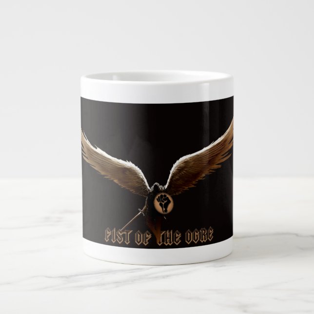 Fist of the Ogre coffee mug (Front)