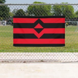 Fist Pride Flag Banner