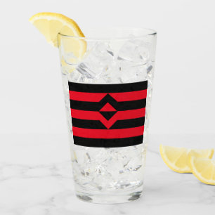 Fist Pride Flag Glass