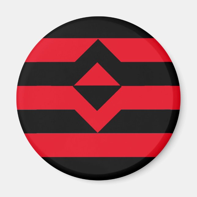 Fist Pride Flag Magnet (Front)