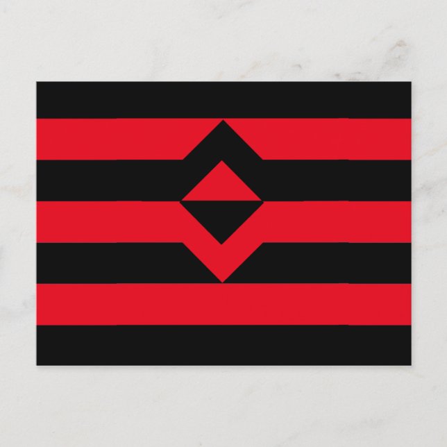 Fist Pride Flag Postcard (Front)