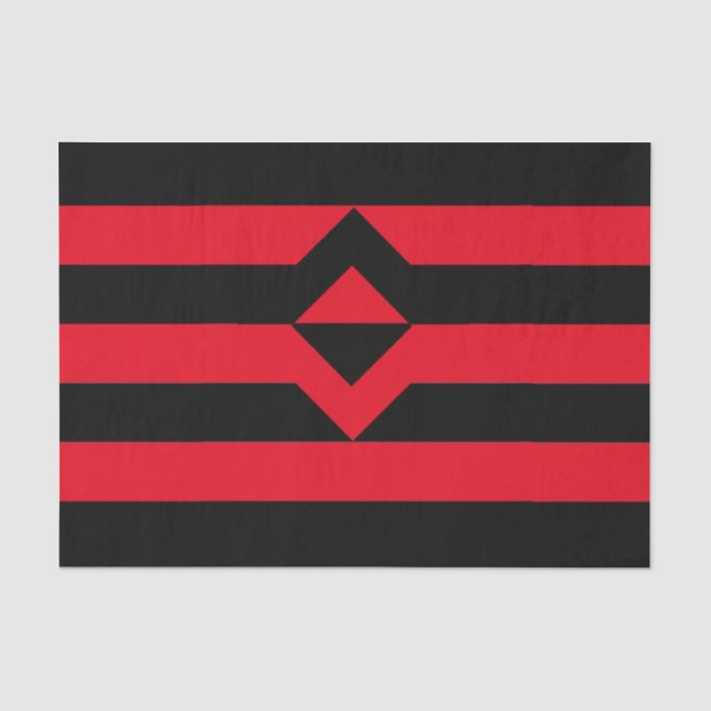 Fist Pride Flag Tissue Paper (Front)