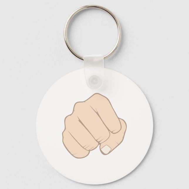 Fist Pump Keychain (Front)