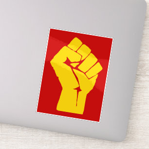 Fist, Rebel, Riot, Resistance, Communist Style