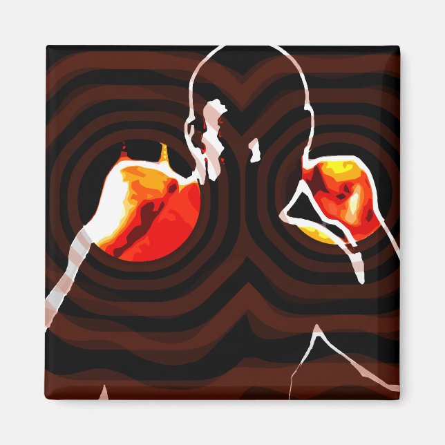 fists of fire. magnet (Front)