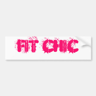 Fit Chic Bumper Sticker