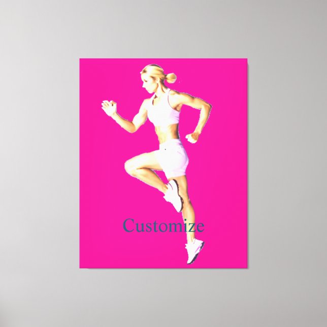 Fit Female Boxer Thunder_Cove Canvas Print (Front)