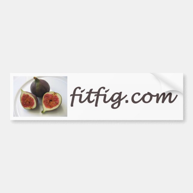 Fit Fig bumper sticker (Front)