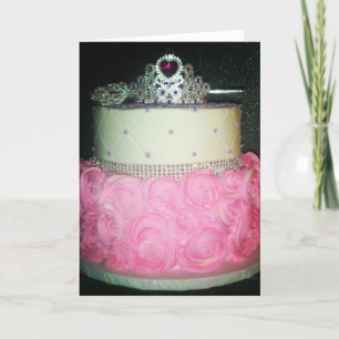 "Fit for a Princess" Birthday Card