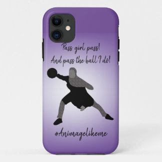 Fit Muslim Girl Basketball Player iPhone 11 Case