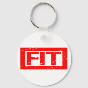 Fit Stamp Keychain