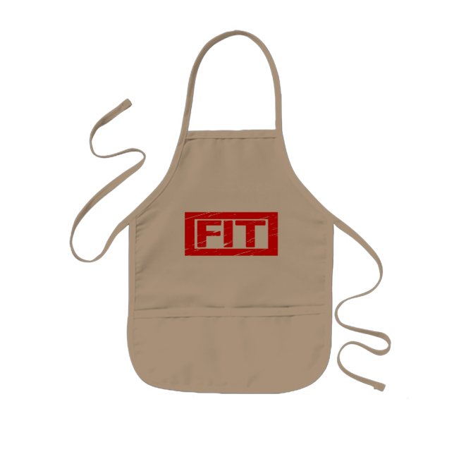 Fit Stamp Kids Apron (Front)