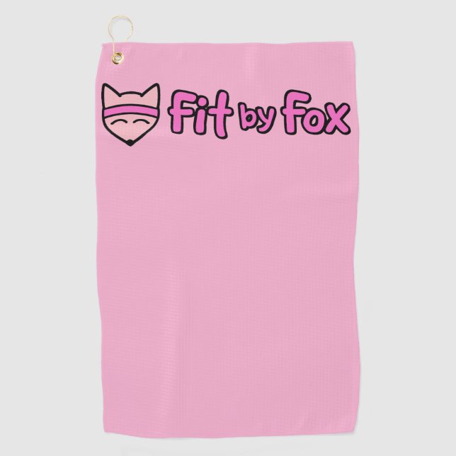 FitbyFox Fundamentals- Clip Towel (Front)