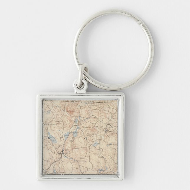 Fitchburg, Massachusetts Keychain (Front)