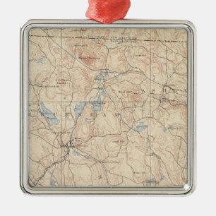 Fitchburg, Massachusetts Metal Ornament