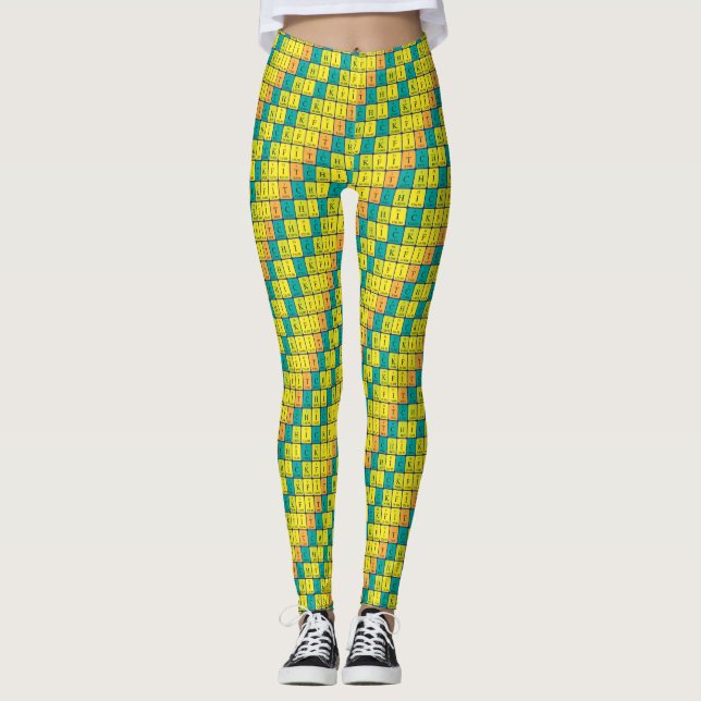 FitChick periodic table leggings 2 (Front)