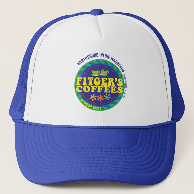 Fitger's Coffees North Shore Inline Marathon Trucker Hat (Front)