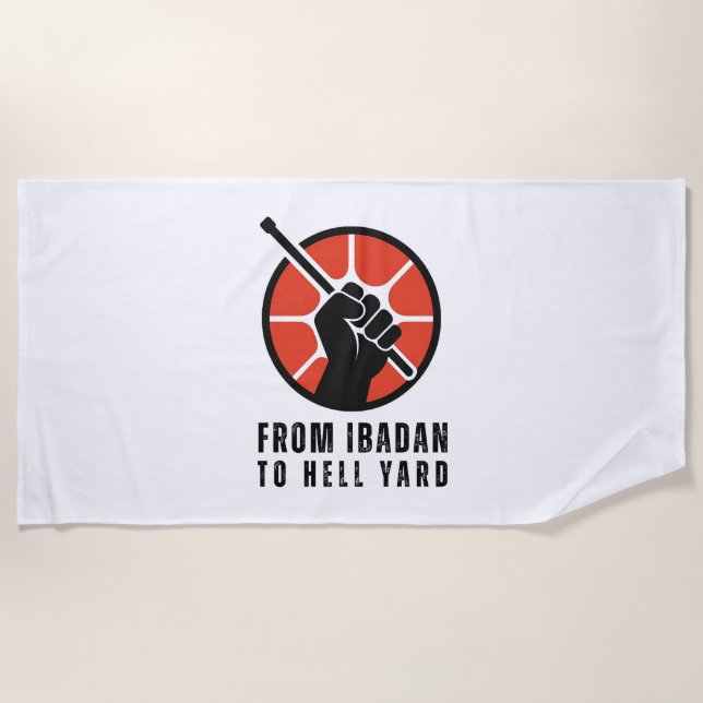 FITHY Logo Beach Towel (Front)