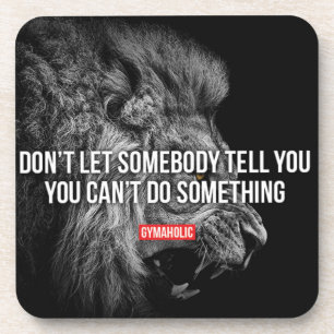 Fitness and Bodybuilding Motivation Coaster