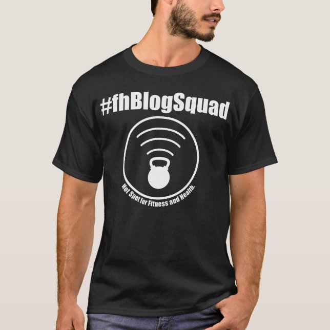 Fitness and Health Blog Squad T-Shirt (Front)
