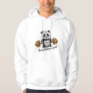 fitness animal hoodie