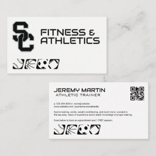Fitness Athletics Business Card