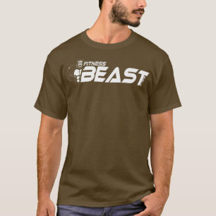 Fitness Beast Gorilla Beast ON Fitness Motivation T-Shirt