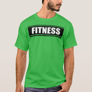 Fitness Black Gym Fitness Workout Gym Saying Motiv T-Shirt