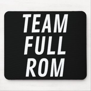 Fitness Bodybuilding Gym Team Full Rom Mouse Pad