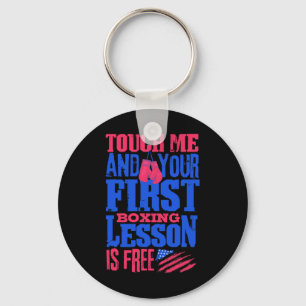 Fitness Boxing Ring - First Free Lesson - I Love K Keychain