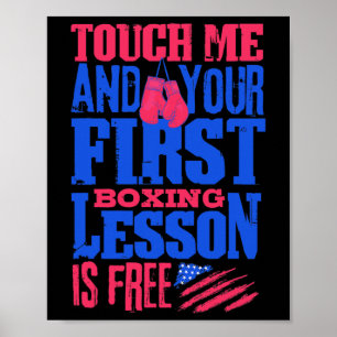 Fitness Boxing Ring - First Free Lesson - I Love K Poster