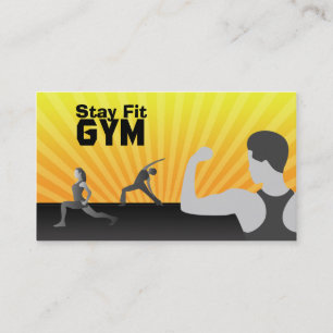 Fitness Business Cards