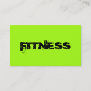 FITNESS - Business Cards